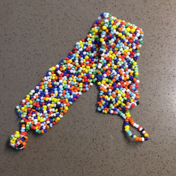 Vintage handmade South African beaded bracelet​ - Picture 2 of 2